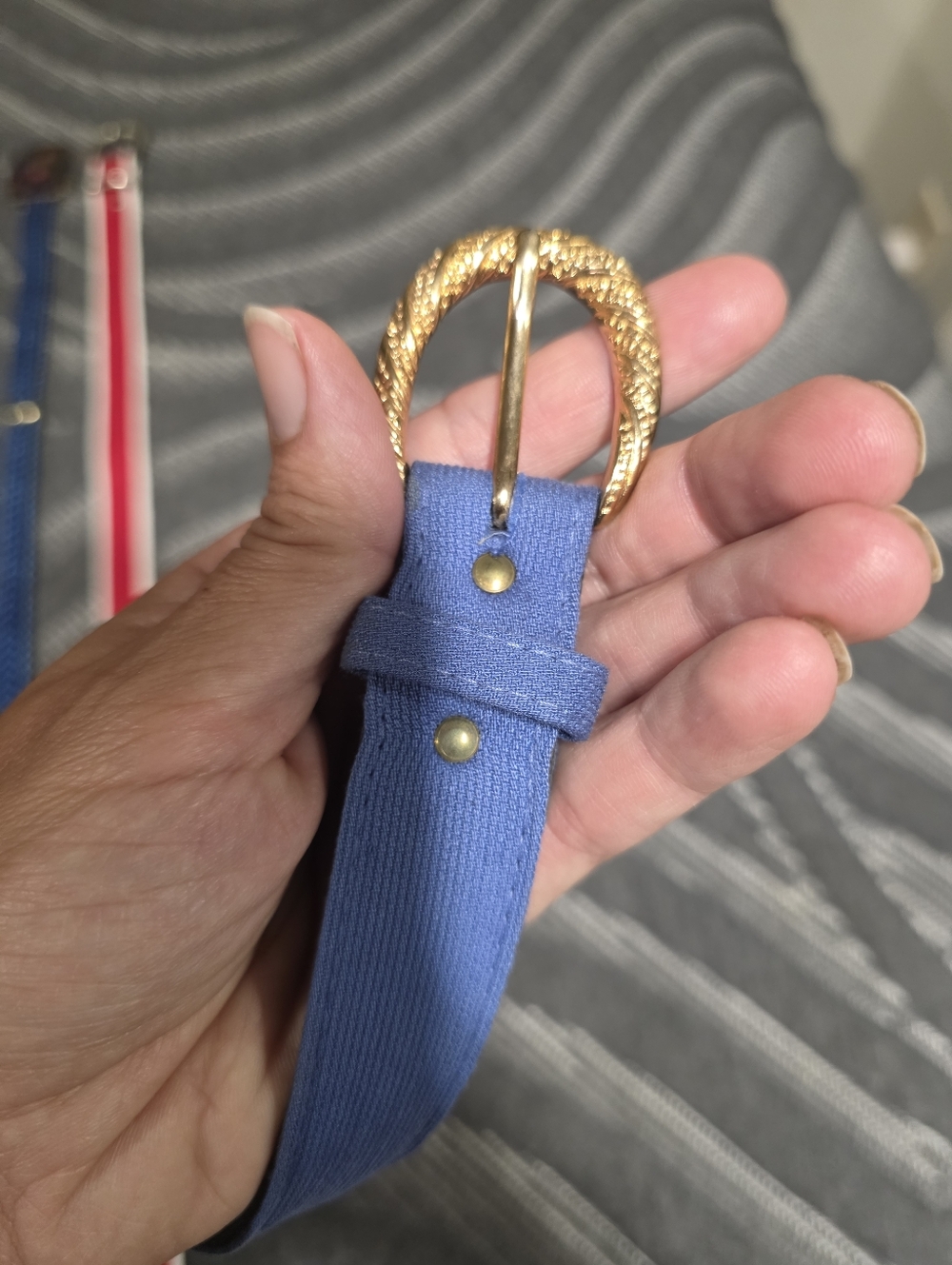 Vintage Denim Belt